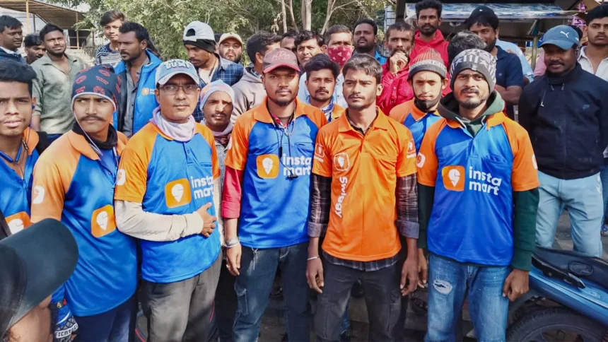 Gig Workers Protest