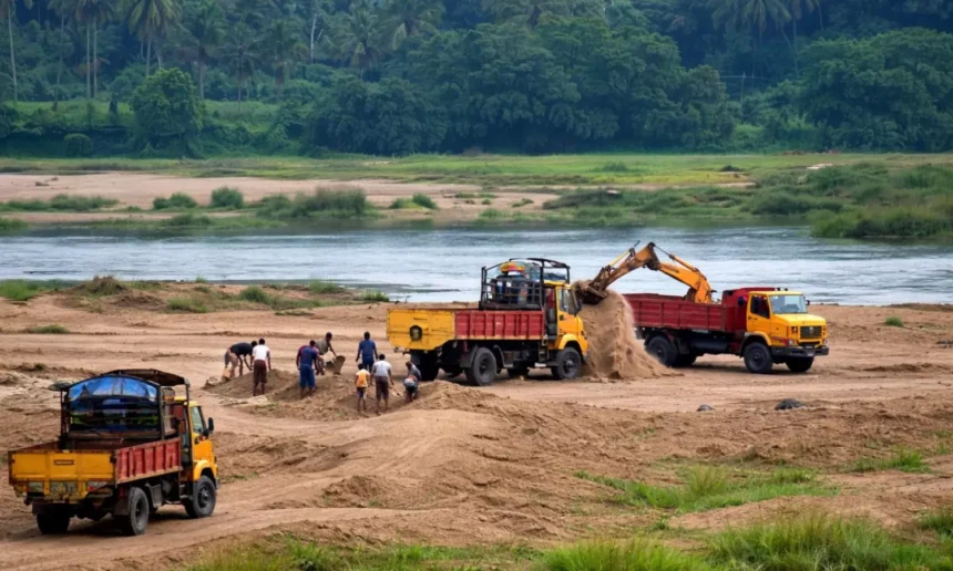 Illegal Sand Mining