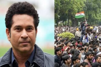 Paper Leak Protest, Sachin Tendulkar