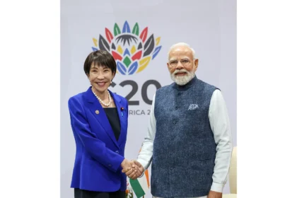 Sanae Takaichi & Narendra Modi