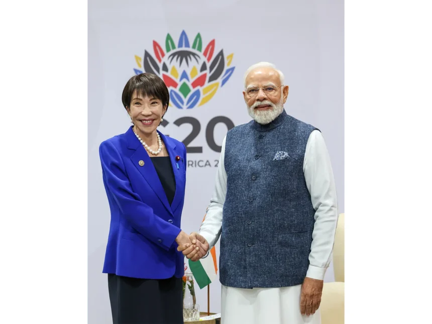 Sanae Takaichi & Narendra Modi