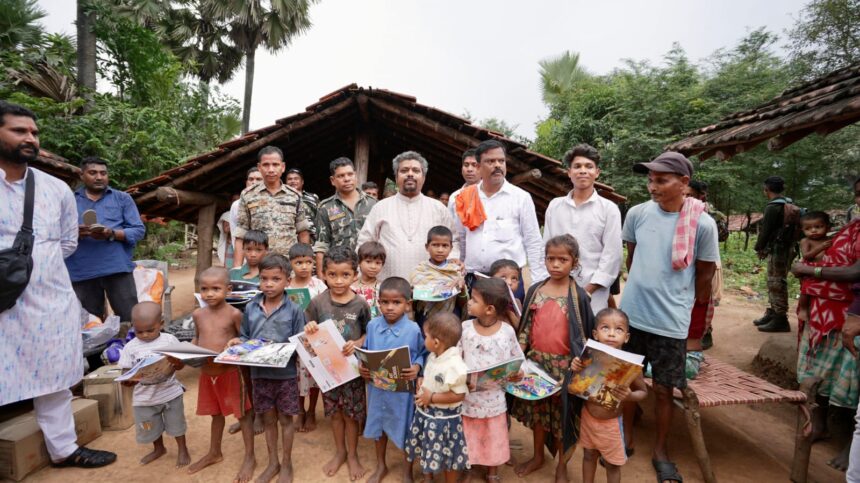 डॉ. प्रेम साई गुरुजी,नक्सल पीड़ित, शिक्षा सहायता,