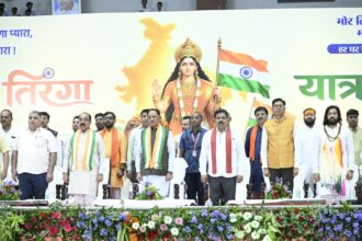 रायपुर तिरंगा यात्रा