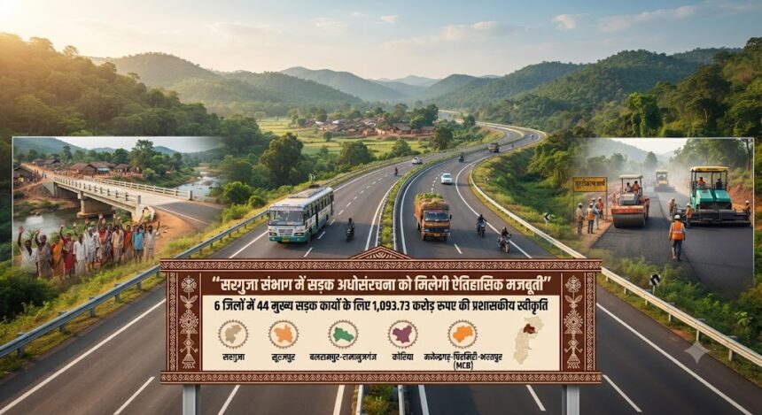 सड़क परियोजना, छत्तीसगढ़ सड़क निर्माण, सड़क विकास,