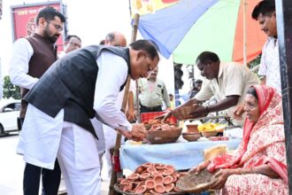सीएम साय, रायपुर समाचार, आशीर्वाद का दीया,