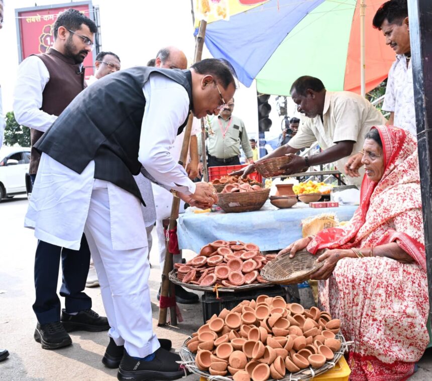 सीएम साय, रायपुर समाचार, आशीर्वाद का दीया,