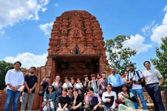 जापान प्रतिनिधिमंडल, लक्ष्मण मंदिर, बौद्ध विरासत,
