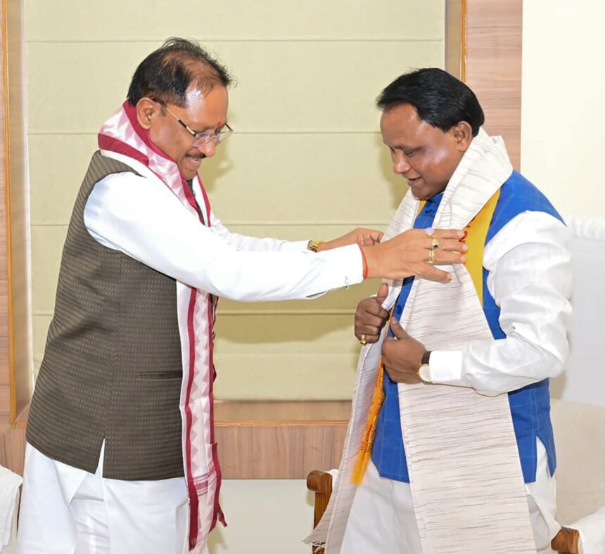 CM साय-माझी मुलाकात