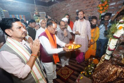 मदकूद्वीप, विष्णु देव साय, मुंगेली, छत्तीसगढ़ समाचार, कन्या पूजन,