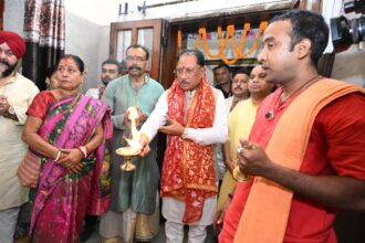 मुख्यमंत्री विष्णु देव साय, मां काली मंदिर, दुर्गा पूजा, कालीबाड़ी रायपुर,