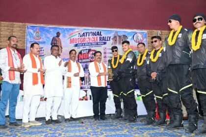 राष्ट्रीय बाइक रैली, विजय शर्मा, कबीरधाम समाचार, कवर्धा न्यूज,