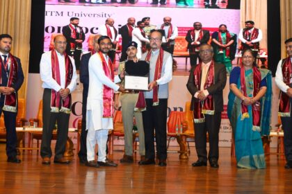 रमेन डेका, आईटीएम विश्वविद्यालय, आईटीएम विश्वविद्यालय दीक्षांत समारोह,