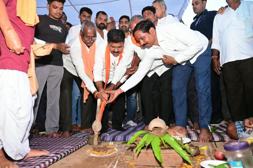 छत्तीसगढ़ समाचार, कवर्धा न्यूज, सड़क नाली निर्माण, विजय शर्मा