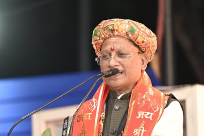 विष्णु देव साय, मुख्यमंत्री निवास, गरबा उत्सव, नवरात्रि, महिला सशक्तीकरण,
