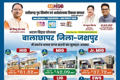 कुनकुरी, छत्तीसगढ़ गृह निर्माण मंडल, विष्णु देव साय, ओपी चौधरी,