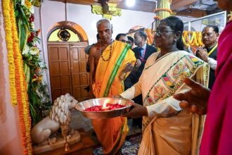 राष्ट्रपति द्रौपदी मुर्मु, माँ दंतेश्वरी मंदिर, बस्तर समाचार, जगदलपुर न्यूज,